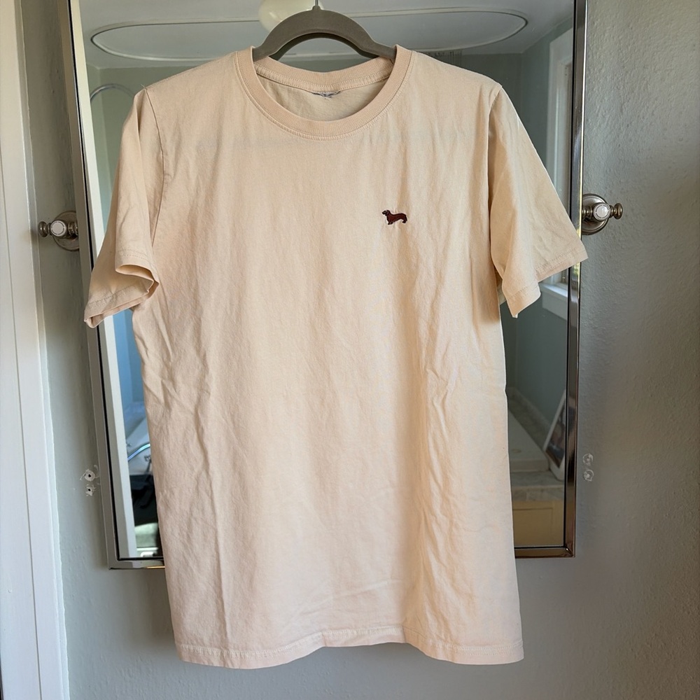 Dachshund cream tee from TK Maxx London